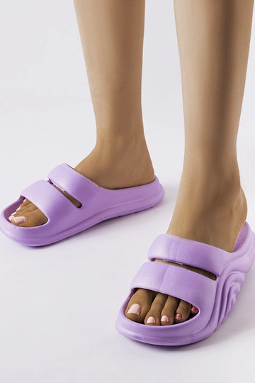 Gumové žabky Geneve Purple