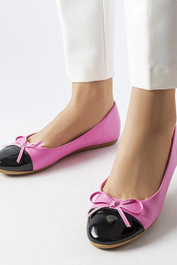 Balerínky Despins Pink Patent Toe