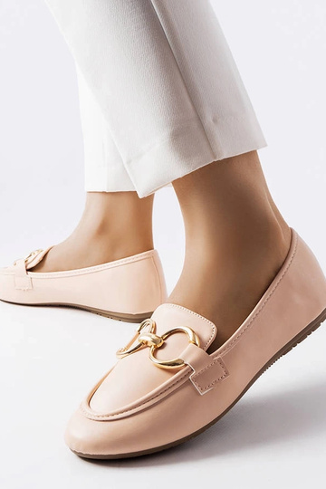 Béžové dámske mokasíny... 2