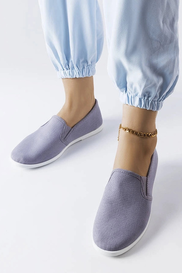 Šedé látkové tenisky Quincy