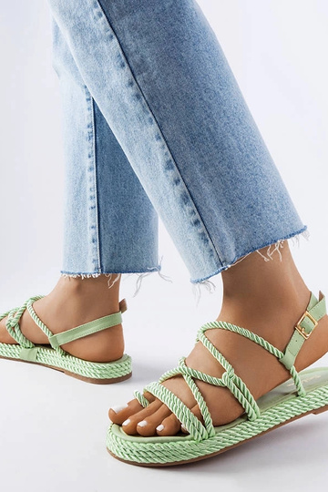 Tkané sandále Burwell Green