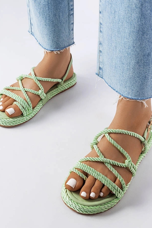 Tkané sandále Burwell Green