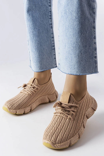 Béžové športové tenisky Élodie 2