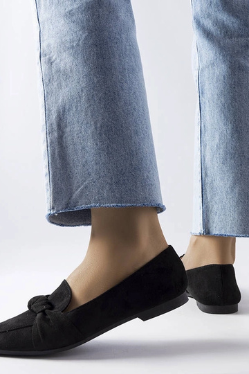 Čierne mokasíny Samika 2