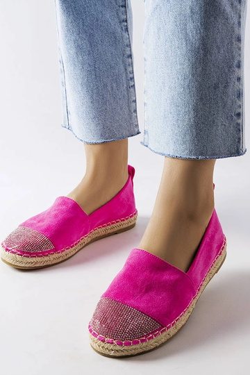 Ružové espadrilky Magali na platforme
