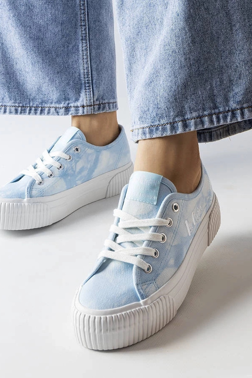 Modré tenisky Lee Cooper LCW-23-31-1782L