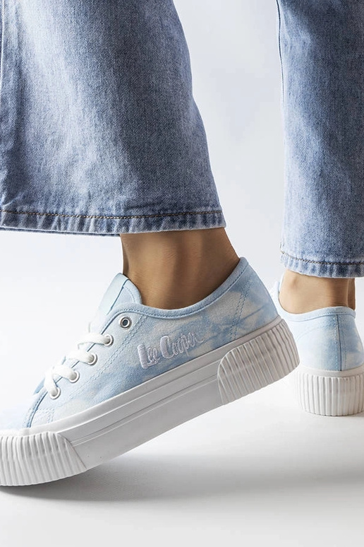 Modré tenisky Lee Cooper LCW-23-31-1782L