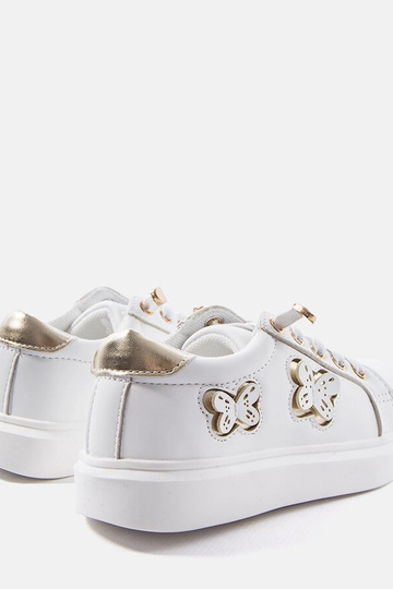 Biele tenisky zdobené... 2