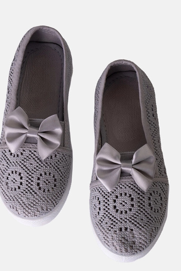 Sivé prelamované balerínky... 2