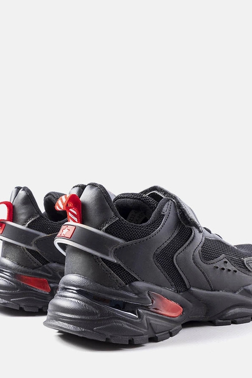 Čierne tenisky Ansel na suchý zips