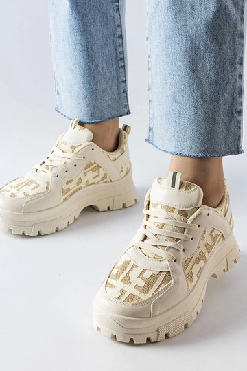 Béžové hrubé tenisky Brunswick 2