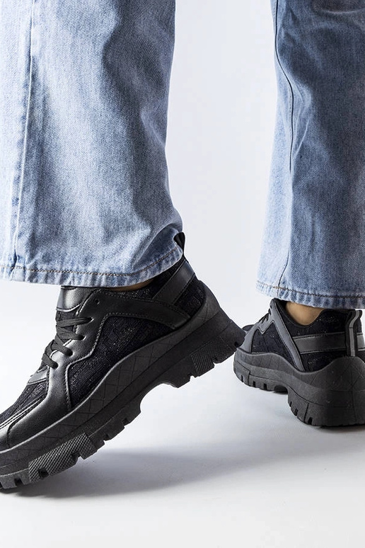 Čierne robustné tenisky Brunswick