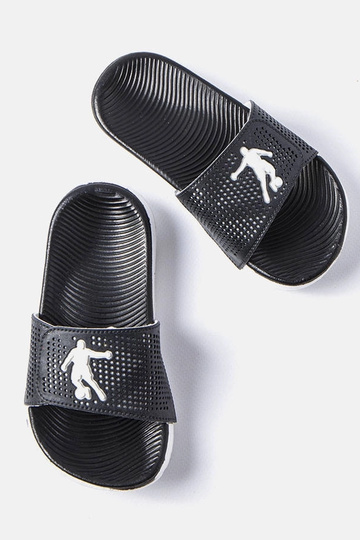 Čiernobiele gumené žabky... 2