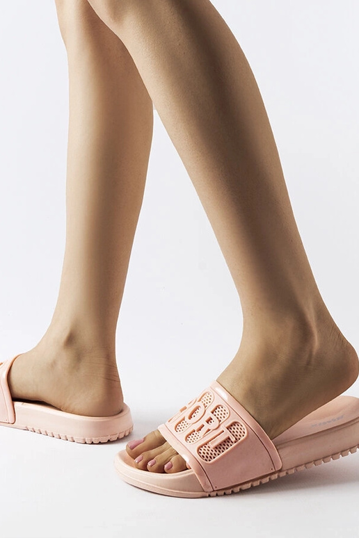 Ružové gumené žabky Moiariello