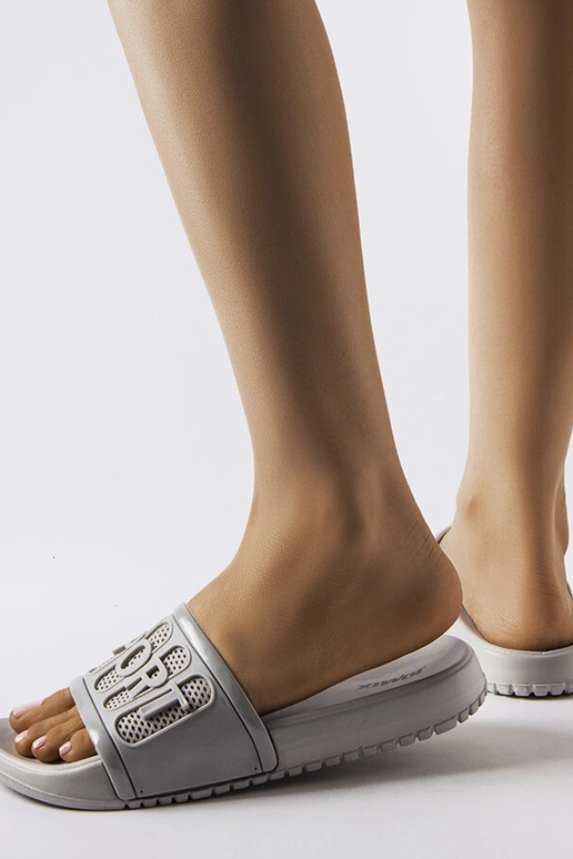 Šedé gumené žabky Moiariello