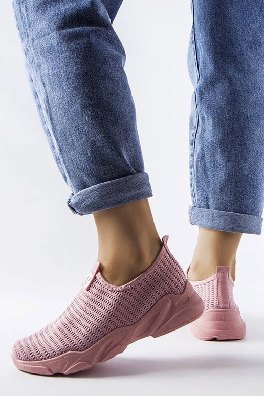 Dámske ružové športové topánky,...