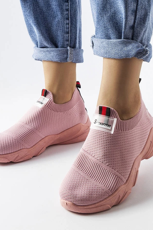 Dámske nazúvacie tenisky Greco Pink