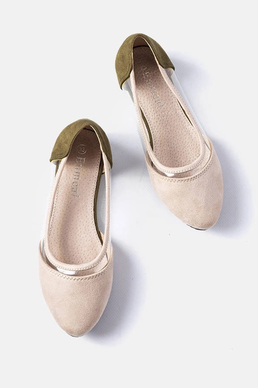 Kortes ružové a zelené semišové...