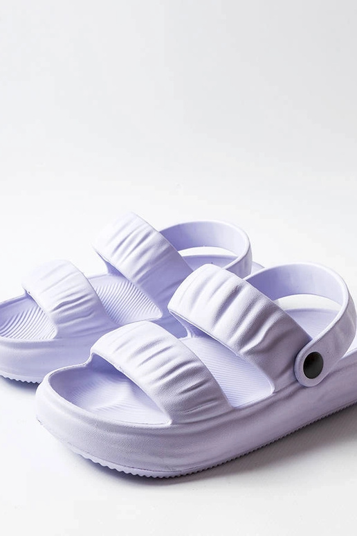 Fialové penové šľapky, „Griffin" Fialové penové šľapky, „Griffin"