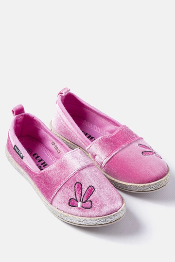 Zamatové balerínky Patria...