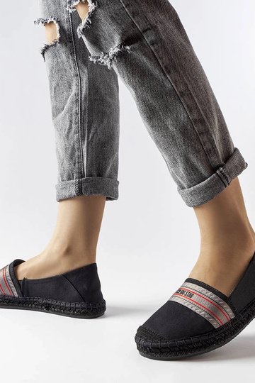 Espadrilky Black Big Star LL274894