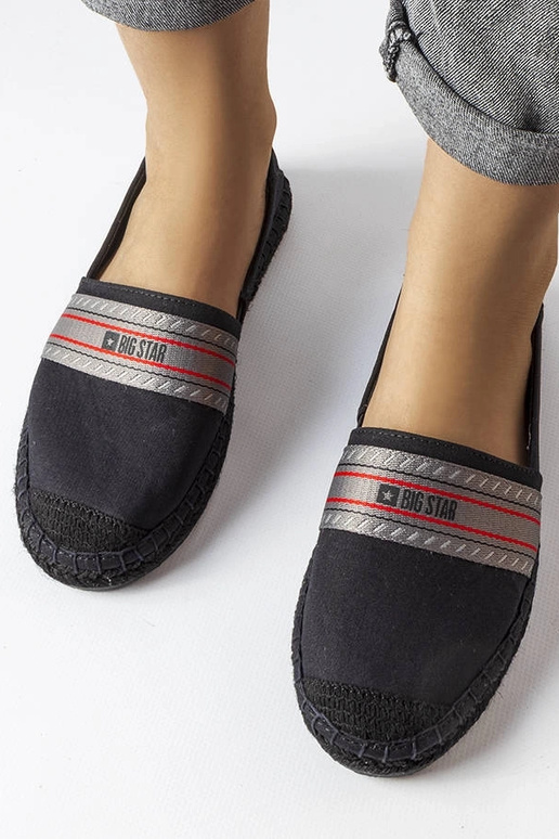 Espadrilky Black Big Star LL274894