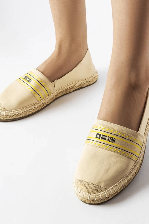 Béžové espadrilky Big Star LL274895