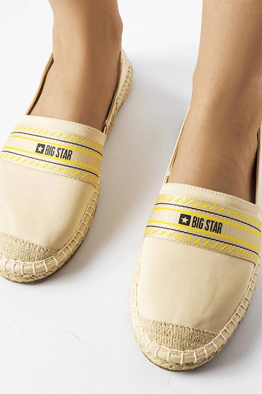 Béžové espadrilky Big Star LL274895