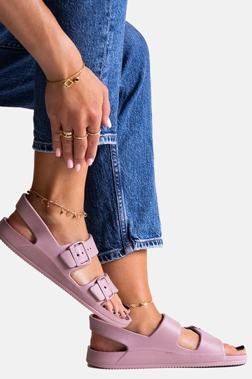 Fialové sandále Big Star... 2