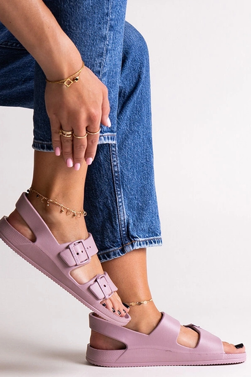 Fialové sandále Big Star LL274744