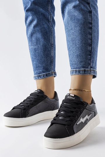 Čierne tenisky Vernadeau