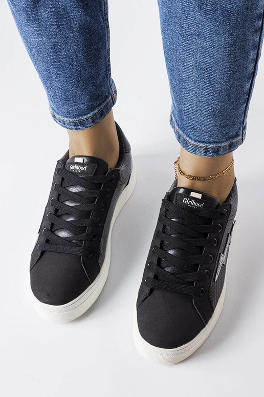 Čierne tenisky Vernadeau