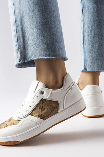 Biele tenisky zdobené... 2