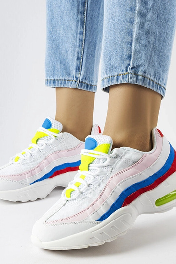 Biele tenisky s farebnými... 2