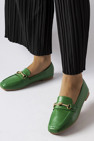 Elegantné mokasíny Green Docherty