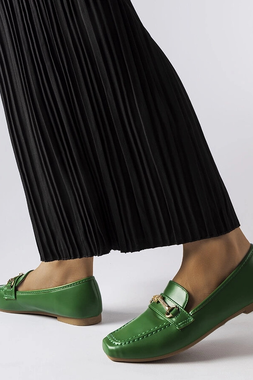 Elegantné mokasíny Green Docherty