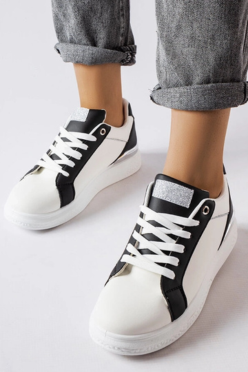 Čiernobiele topánky Palais...