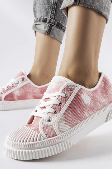 Clavet Pink Washed Tenisky 2
