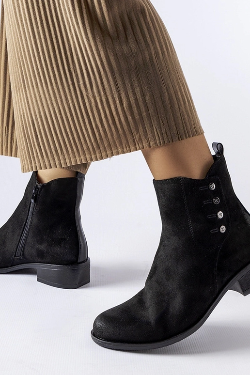 Ploché členkové čižmy Decorah v...