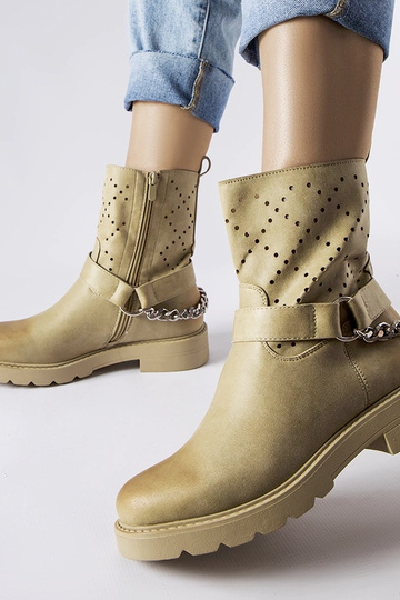 Zelené prelamované členkové... 2