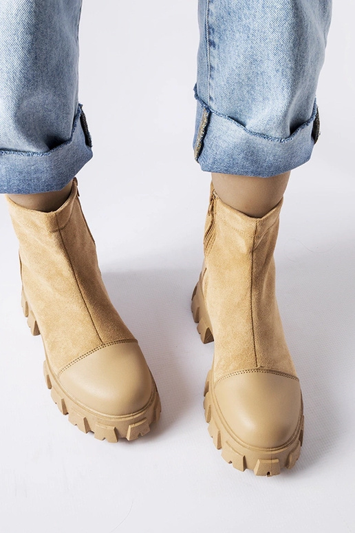 Pieskové pracovné topánky z umelého...