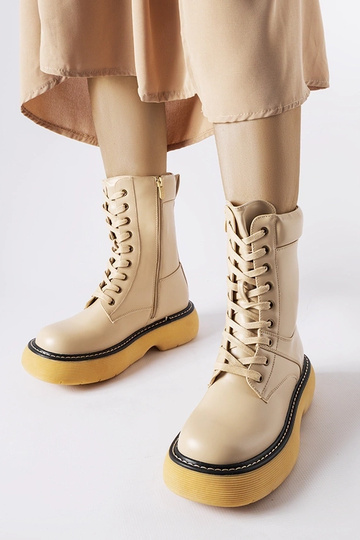 Béžová zateplená pracovná...