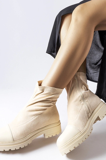 Pieskové topánky z umelého... 2