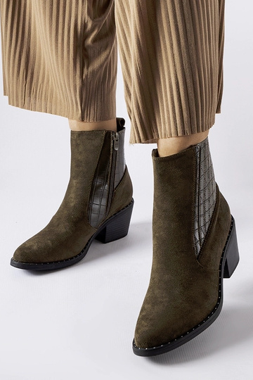 Zelené eko semišové...