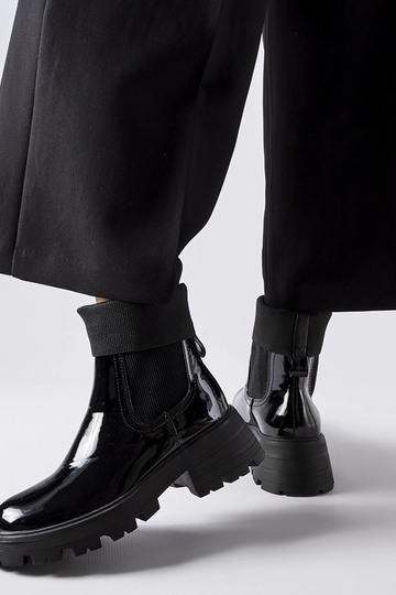 Čierne pracovné čižmy na... 2