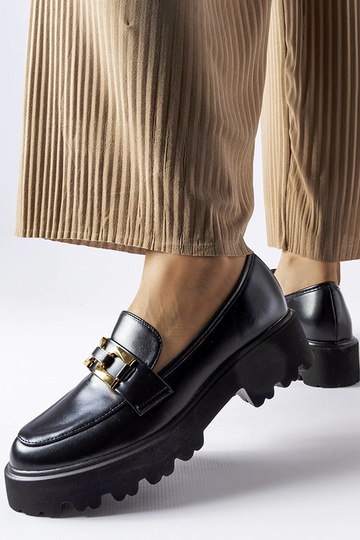 Čierne dámske mokasíny so... 2