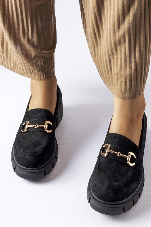 Čierne topánky na vysokom opätku Irmina