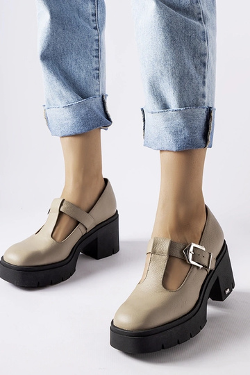 Smotanové poltopánky Karino