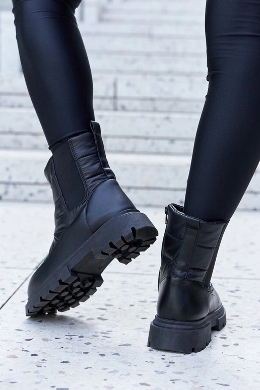 Čierne zateplené snehule Galvani