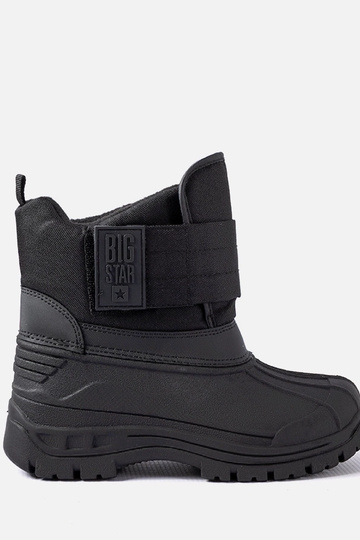 Čierne detské zimné...